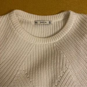 Cropped Zara sweater